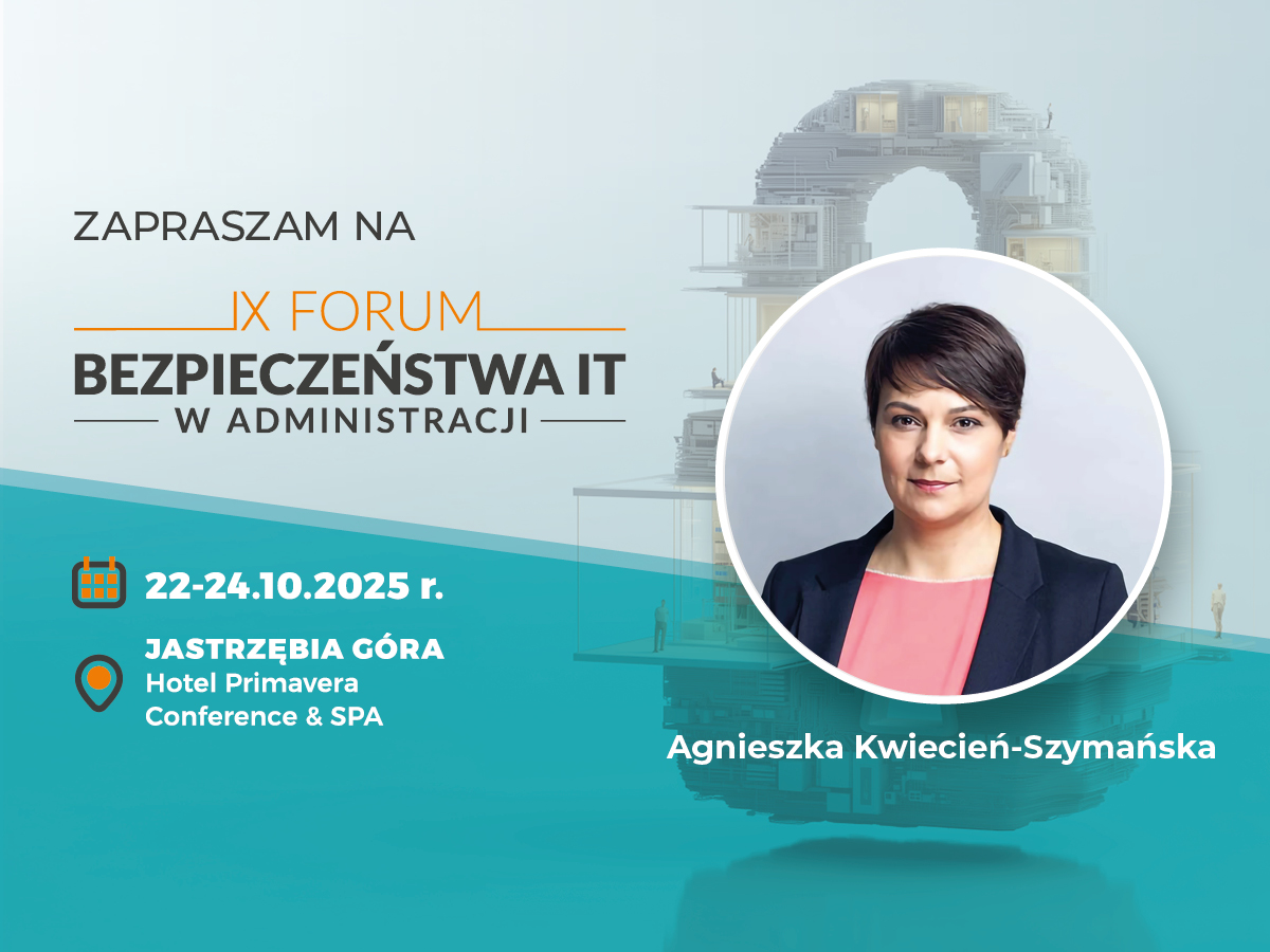 Prelegentka Agnieszka Kwiecień - Zastępczyni Dyrektora WCSS