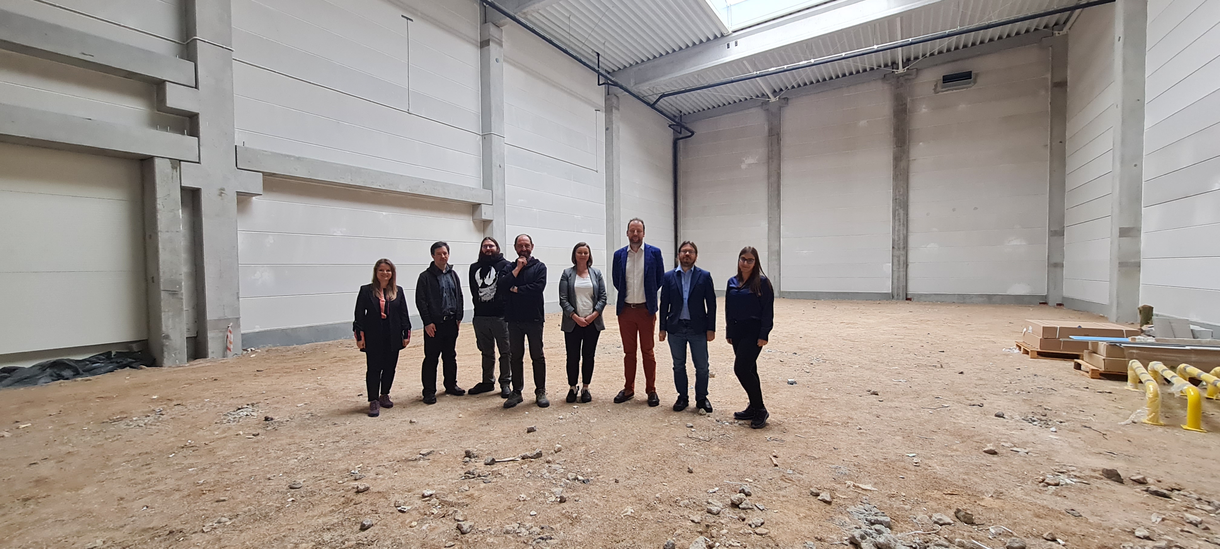 Widok z góry na zakład