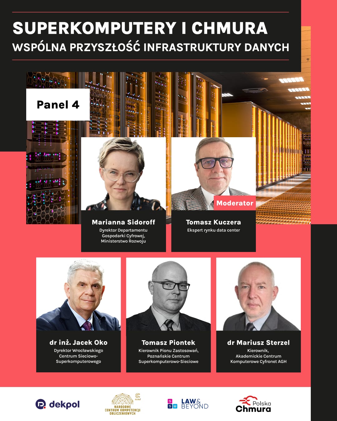 Panel 4 konferencji - uczestnicy